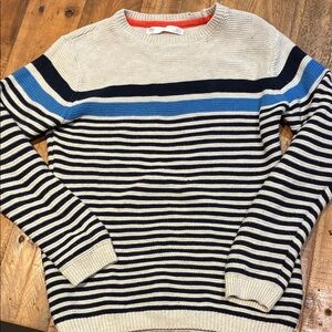 Marks & Spencer Kids Navy and Blue Striped Sweater